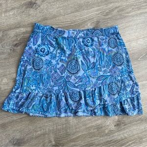 fresh produce Asymmetrical Ruffle Skirt